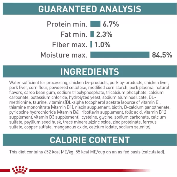 imageRoyal Canin Hairball Care Thin Slices in Gravy Wet Cat Food 3 oz cans 12pack3 Ounce Pack of 6