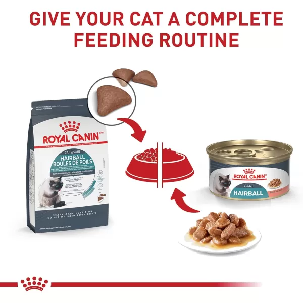imageRoyal Canin Hairball Care Thin Slices in Gravy Wet Cat Food 3 oz cans 12pack3 Ounce Pack of 6