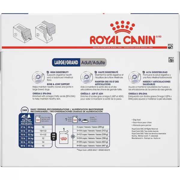 imageRoyal Canin Large Aging 8 Chunks in Gravy Wet Dog Food 49 oz pouches 10count49 oz Pack of 10 Adult