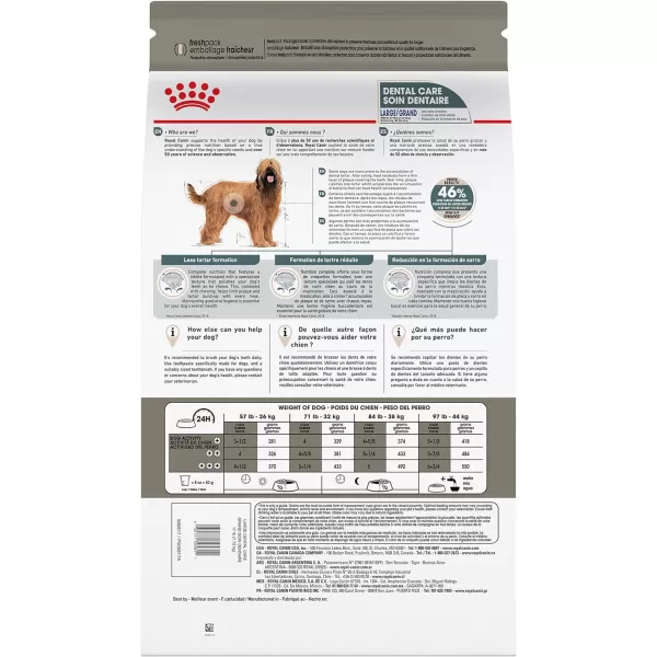 imageRoyal Canin Large Dog Dental Care Dry Dog Food 30 lb bag17Pound