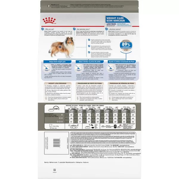 imageRoyal Canin Large Weight Care Adult Dry Dog Food for Large Breeds 30 lb bag30 Pound Pack of 1 RCSHN MAXI Weight Care