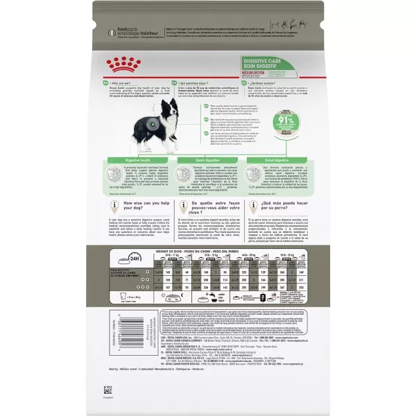 imageRoyal Canin Medium Digestive Care Dry Dog Food 17 lb bag17 Pound Pack of 1