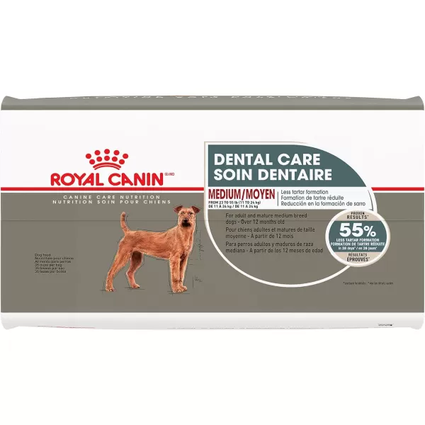 imageRoyal Canin Medium Dog Dental Care Dry Dog Food 28 lb bag30Pound