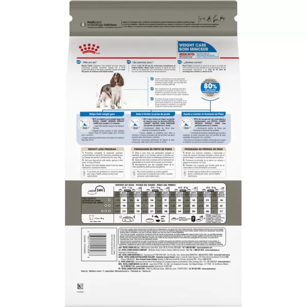 imageRoyal Canin Medium Weight Care Adult Dry Dog Food for Medium Breeds 30 lb bag6 Pound Pack of 1