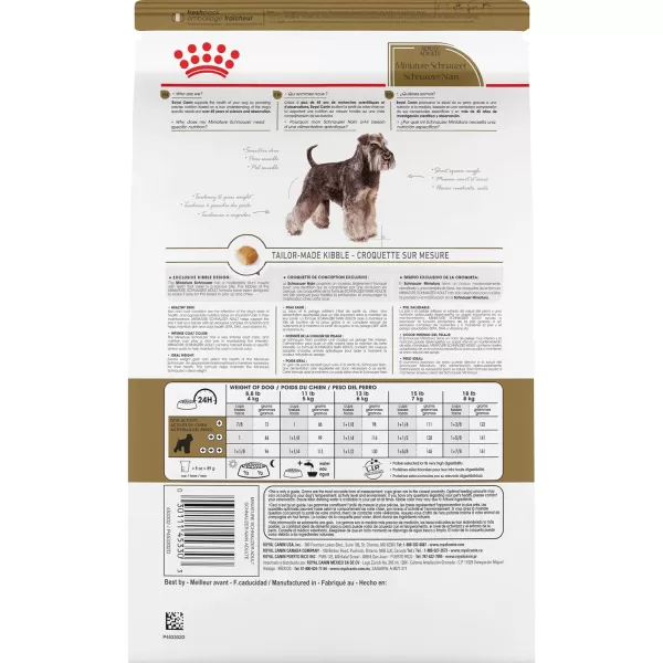 imageRoyal Canin Miniature Schnauzer Adult Breed Specific Dry Dog Food 10 lb bag10 Pound Pack of 1
