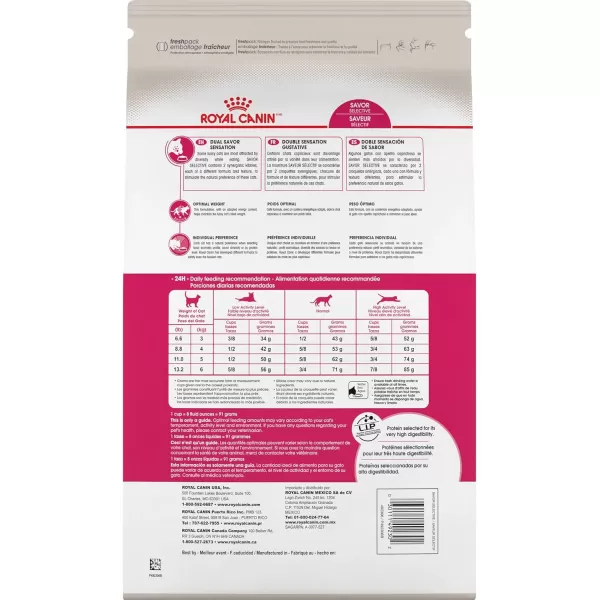 imageRoyal Canin Savor Selective Adult Dry Cat Food 6 lb bag6 Pound Pack of 1