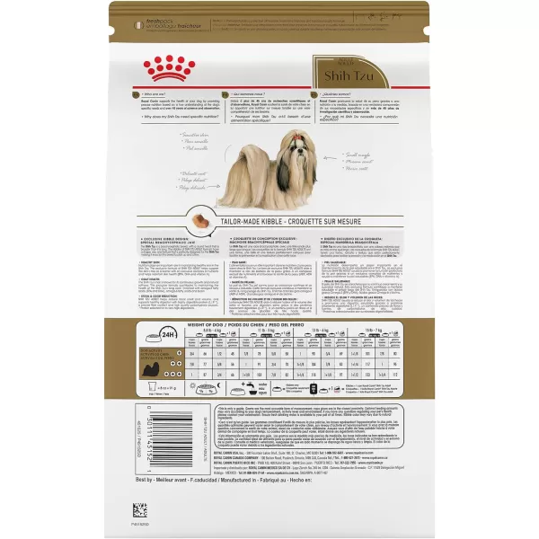 imageRoyal Canin Shih Tzu Adult Breed Specific Dry Dog Food 25 lb bag25 Pound Pack of 1