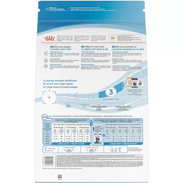 imageRoyal Canin Size Health Nutrition Large Puppy Dry Dog Food 35 lb bag30 Pound Pack of 1