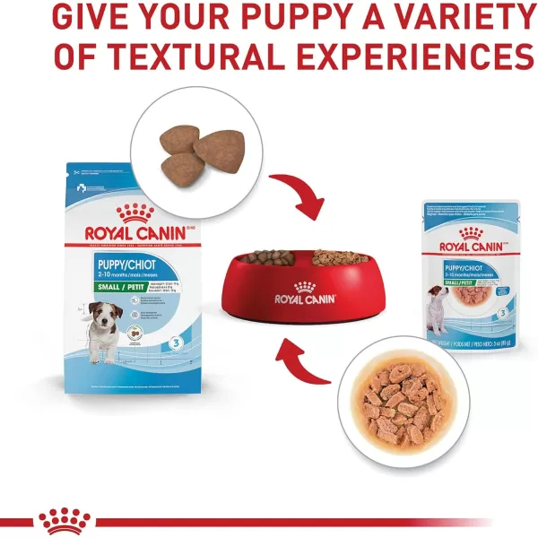 imageRoyal Canin Size Health Nutrition Small Puppy Chunks in Gravy Wet Dog Food 3 Oz pouches 12packRoyal Canin Size Health Nutrition Small Puppy Chunks in Gravy Wet Dog Food 3 Oz pouches 12pack