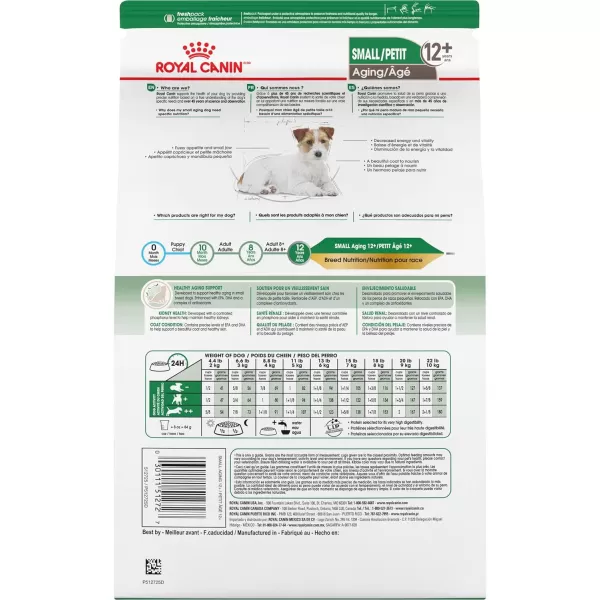 imageRoyal Canin Small Aging 12 Dry Dog Food 25 lb bagRoyal Canin Small Aging 12 Dry Dog Food 25 lb bag