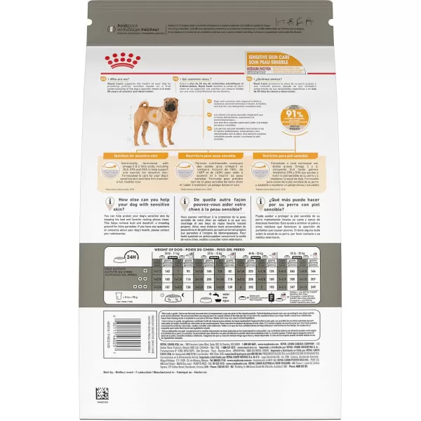 imageRoyal Canin Small Sensitive Skin Care Dry Dog Food 3 lb bag17 Pound Pack of 1 Medium