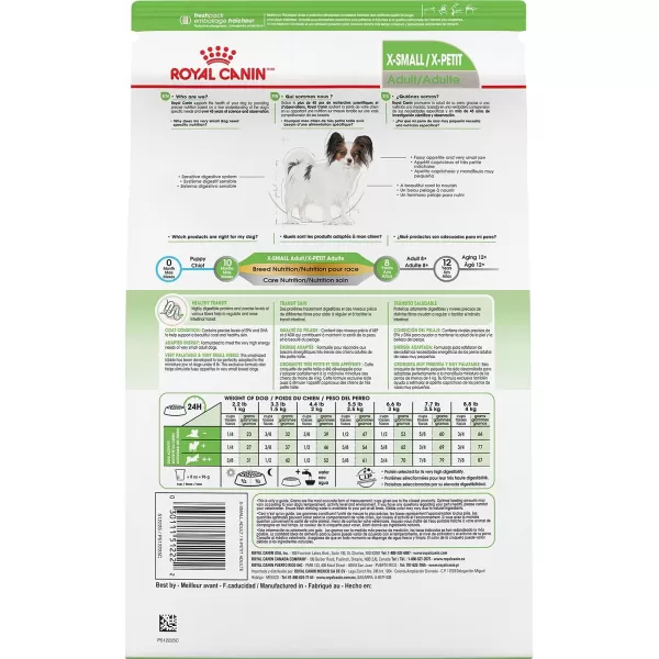 imageRoyal Canin XSmall Adult Dry Dog Food 25 lb bagRoyal Canin XSmall Adult Dry Dog Food 25 lb bag