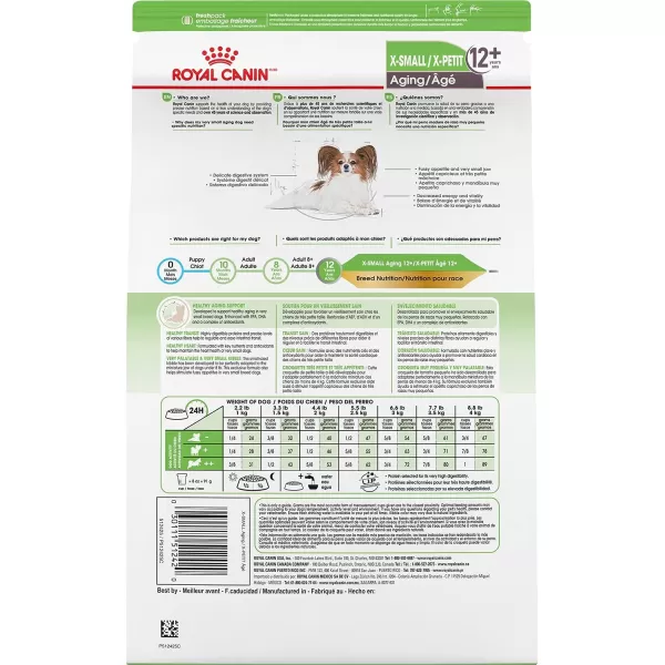 imageRoyal Canin XSmall Aging 12 Dry Dog Food 25 lb bagRoyal Canin XSmall Aging 12 Dry Dog Food 25 lb bag