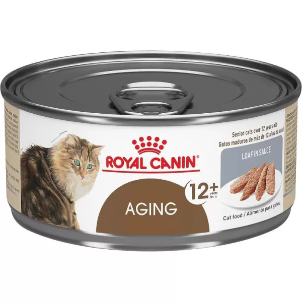 imageRoyal Canin Aging 12 Loaf in Sauce Canned Cat Food 58 oz cans 24countOther 58 Ounce Pack of 24