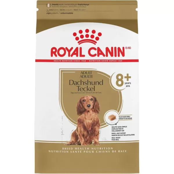 imageRoyal Canin Breed Health Nutrition Dachshund Teckel 8 Adult Dry Dog Food 3 lb bagRoyal Canin Breed Health Nutrition Dachshund Teckel 8 Adult Dry Dog Food 3 lb bag