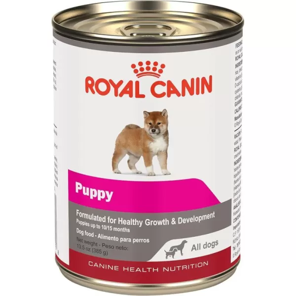 imageRoyal Canin Canine Health Nutrition Puppy Canned Dog Food 135 oz Can Pack of 12135 Ounce Pack of 12 Can
