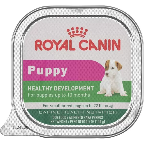 imageRoyal Canin Canine Health Nutrition Puppy Canned Dog Food 135 oz Can Pack of 1235 Ounce Pack of 24 Tray