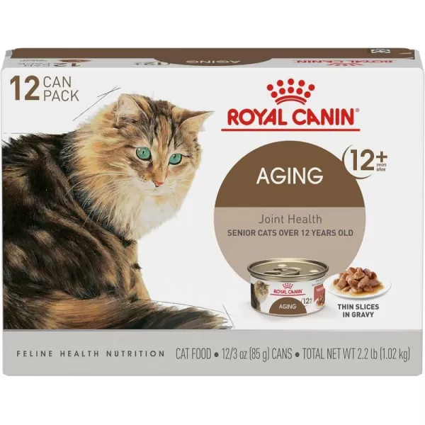 imageRoyal Canin Feline Health Nutrition Aging 12 Thin Slices In Gravy Canned Cat Food 3 oz 12PackRoyal Canin Feline Health Nutrition Aging 12 Thin Slices In Gravy Canned Cat Food 3 oz 12Pack