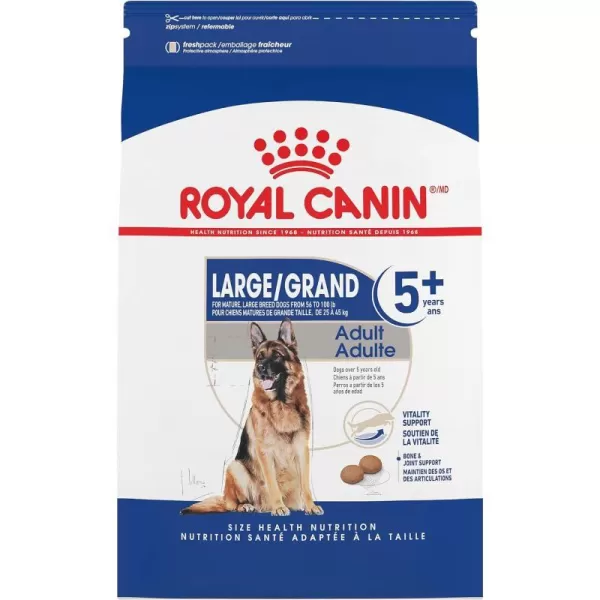imageRoyal Canin Large Adult 5 Dry Dog Food for Older Dogs 30 lb bagRoyal Canin Large Adult 5 Dry Dog Food for Older Dogs 30 lb bag