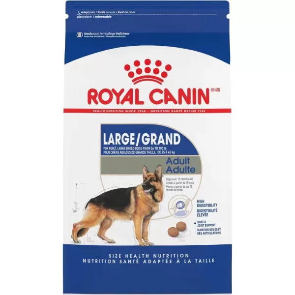 imageRoyal Canin Large Breed Adult Dry Dog Food 35 lb bagRoyal Canin Large Breed Adult Dry Dog Food 35 lb bag