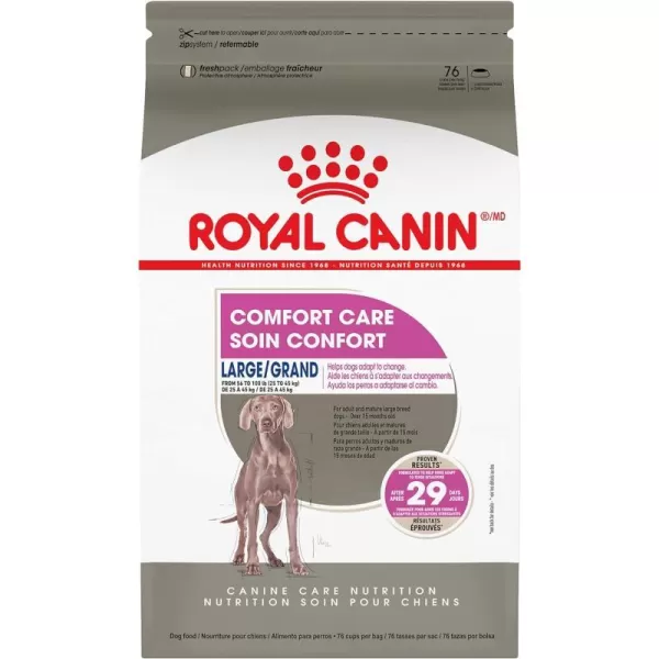 imageRoyal Canin Large Comfort Care Dry Dog Food for Nervous Dogs 17 lb bag30 lb