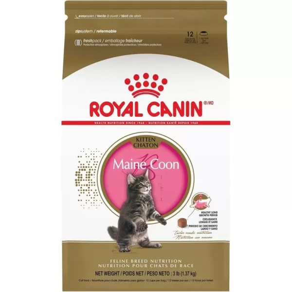 imageRoyal Canin Maine Coon Breed Dry Kitten Food 3 lb bag3 Pound Pack of 1
