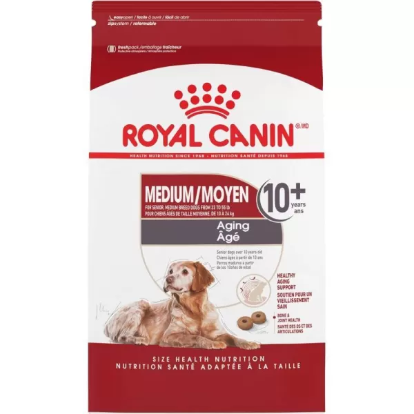 imageRoyal Canin Medium Aging 10 Senior Dry Dog Food 30 lb bagRoyal Canin Medium Aging 10 Senior Dry Dog Food 30 lb bag