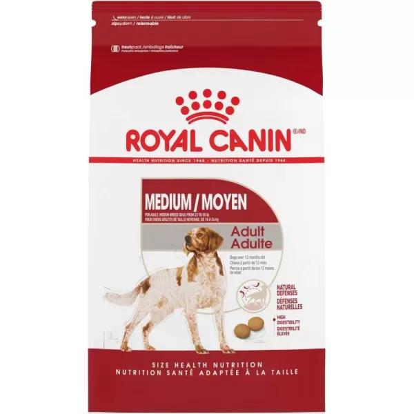 imageRoyal Canin Medium Breed Adult Dry Dog Food 17 lb bag30 Pound Pack of 1