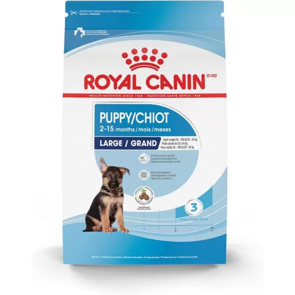 imageRoyal Canin Size Health Nutrition Large Puppy Dry Dog Food 35 lb bag30 Pound Pack of 1