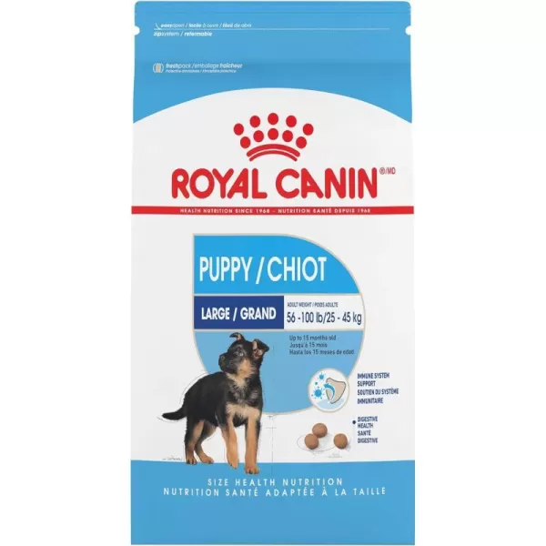 imageRoyal Canin Size Health Nutrition Large Puppy Dry Dog Food 35 lb bag35 Pound Pack of 1