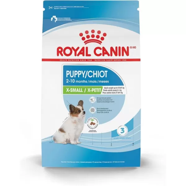 imageRoyal Canin Size Health Nutrition XSmall Puppy Dry Dog Food 3 lb BagRoyal Canin Size Health Nutrition XSmall Puppy Dry Dog Food 3 lb Bag