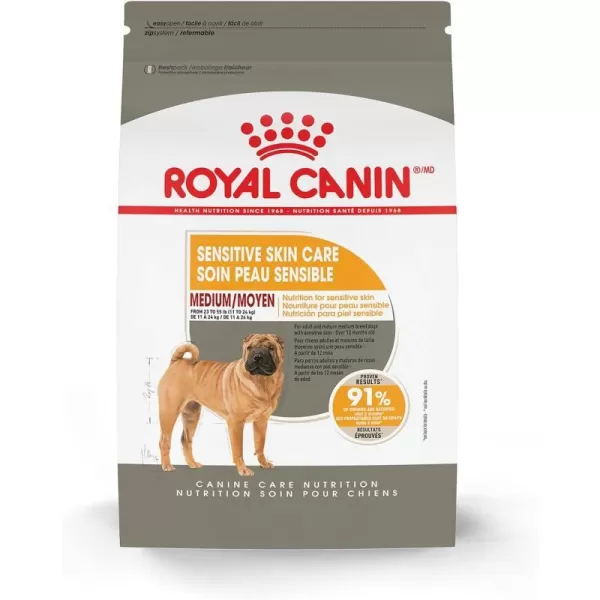 imageRoyal Canin Small Sensitive Skin Care Dry Dog Food 3 lb bag17 Pound Pack of 1 Medium