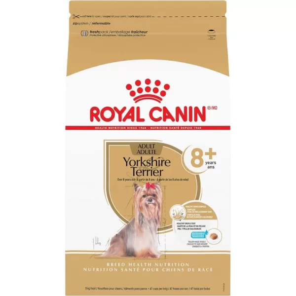 imageRoyal Canin Yorkshire Terrier Adult 8 Dry Dog Food for Aging Dogs10 Pound Pack of 1