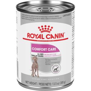 imageRoyal Canin Canine Care Nutrition Comfort Care Loaf in Sauce Wet Dog Food 135 oz can 12count135 Ounce Pack of 12