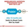 imageRoyal Canin Breed Health Nutrition Shih Tzu Puppy Dry Dog Food 25 lb