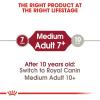 imageRoyal Canin Size Health Nutrition Medium Adult 7 Dry Dog Food 30lb Bag6 Pound Pack of 1