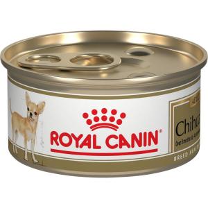 imageRoyal Canin Breed Health Nutrition Chihuahua Adult Loaf in Sauce Wet Dog Food 3 oz can 24count3 Ounce Pack of 24
