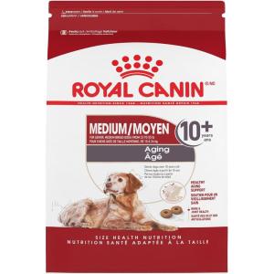 imageRoyal Canin Medium Aging 10 Senior Dry Dog Food 30 lb bagChicken