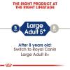 imageRoyal Canin Large Adult 5 Dry Dog Food for Older Dogs 30 lb bag30 Pound Pack of 1