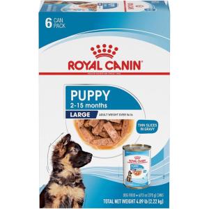 imageRoyal Canin Size Health Nutrition Large Puppy Dry Dog Food 35 lb bag13 Ounce Pack of 6
