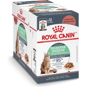 imageRoyal Canin Digestive Care Thin Slices in Gravy Wet Cat Food 3 oz can 12count3 Ounce Pack of 12