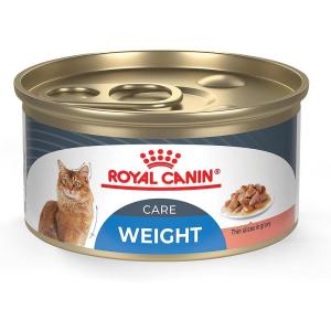 imageRoyal Canin Feline Weight Care Loaf in Sauce Canned Adult Wet Cat Food 3 oz cans 24count3 Ounce Pack of 24